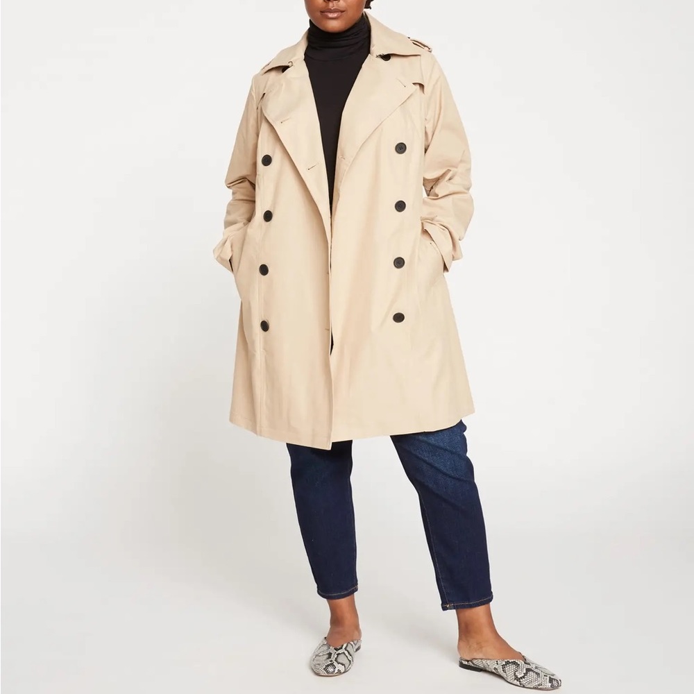 Universal Standard Tan Trench Coat - Picture 5 of 5